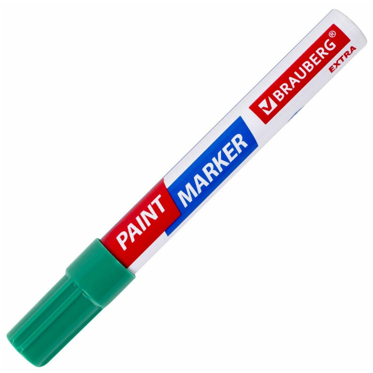 Маркер-краска лаковый EXTRA (paint marker) 4 мм, зеленый, усиленная нитро-основа, BRAUBERG, 151985, 1 шт - фотография № 10