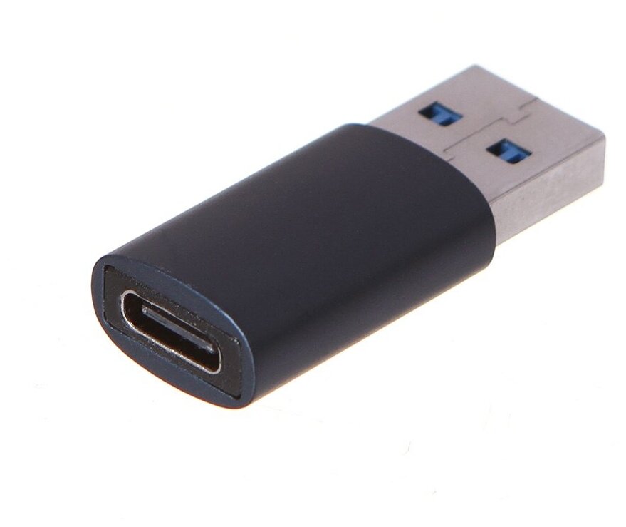 Переходник (adapter) BASEUS Ingenuity Series Mini OTG USB-A 3.1- Type-C черный ZJJQ000101