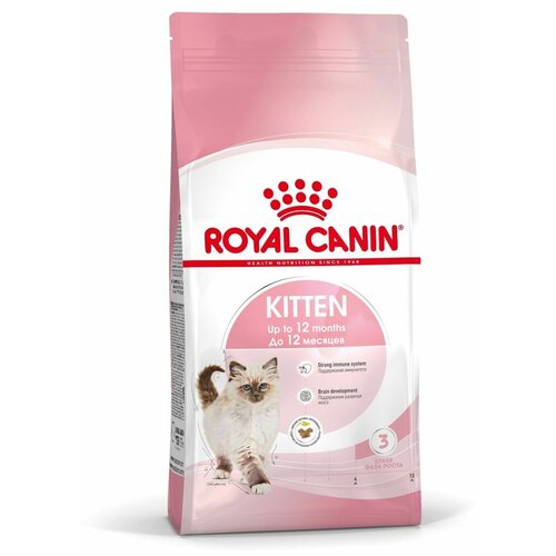 Корм сухой ROYAL CANIN KITTEN корм для котят в возрасте до 12 месяцев 300 г х 5 шт