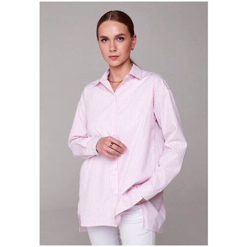 Рубашка IRINA EGOROVA, размер 40-42, розовый