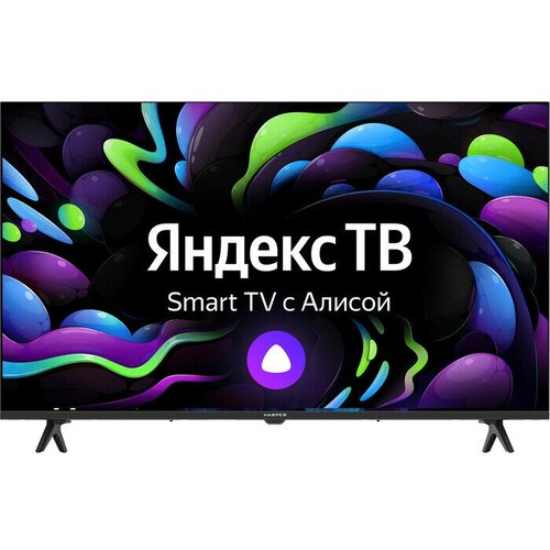 Телевизор 43 Harper 43F750TS Full HD 1920x1080 Smart TV черный 2105700₽