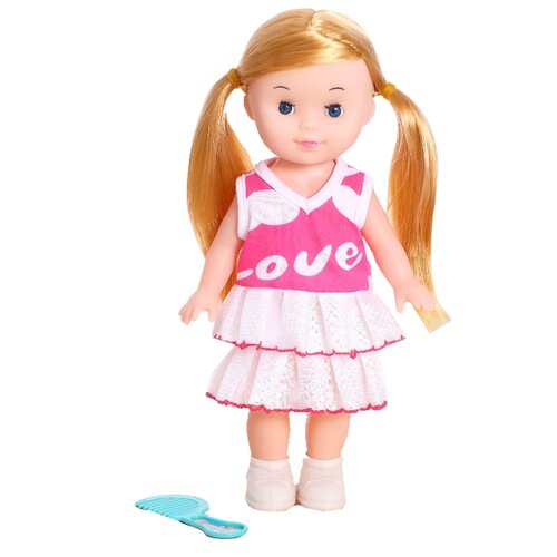 фото Кукла "юля" в платье, с аксессуаром 4389856 сима-ленд