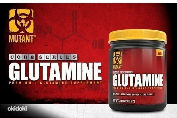 Глютамин Mutant Core Series L-Glutamine 300g