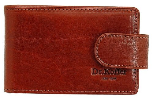 Визитница Dr.Koffer X510151-26-09, коричневый