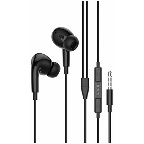 Hoco Наушники Hoco M1 Pro проводные вакуумные микрофон Jack 35 12 м черные 51900₽