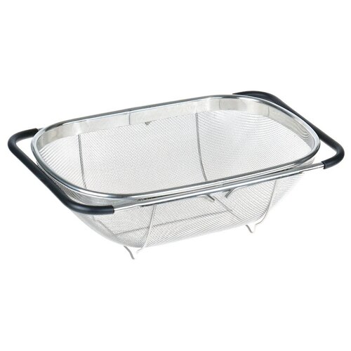 Дуршлаг-сито из нержавеющей стали 34х23,5см на раковину