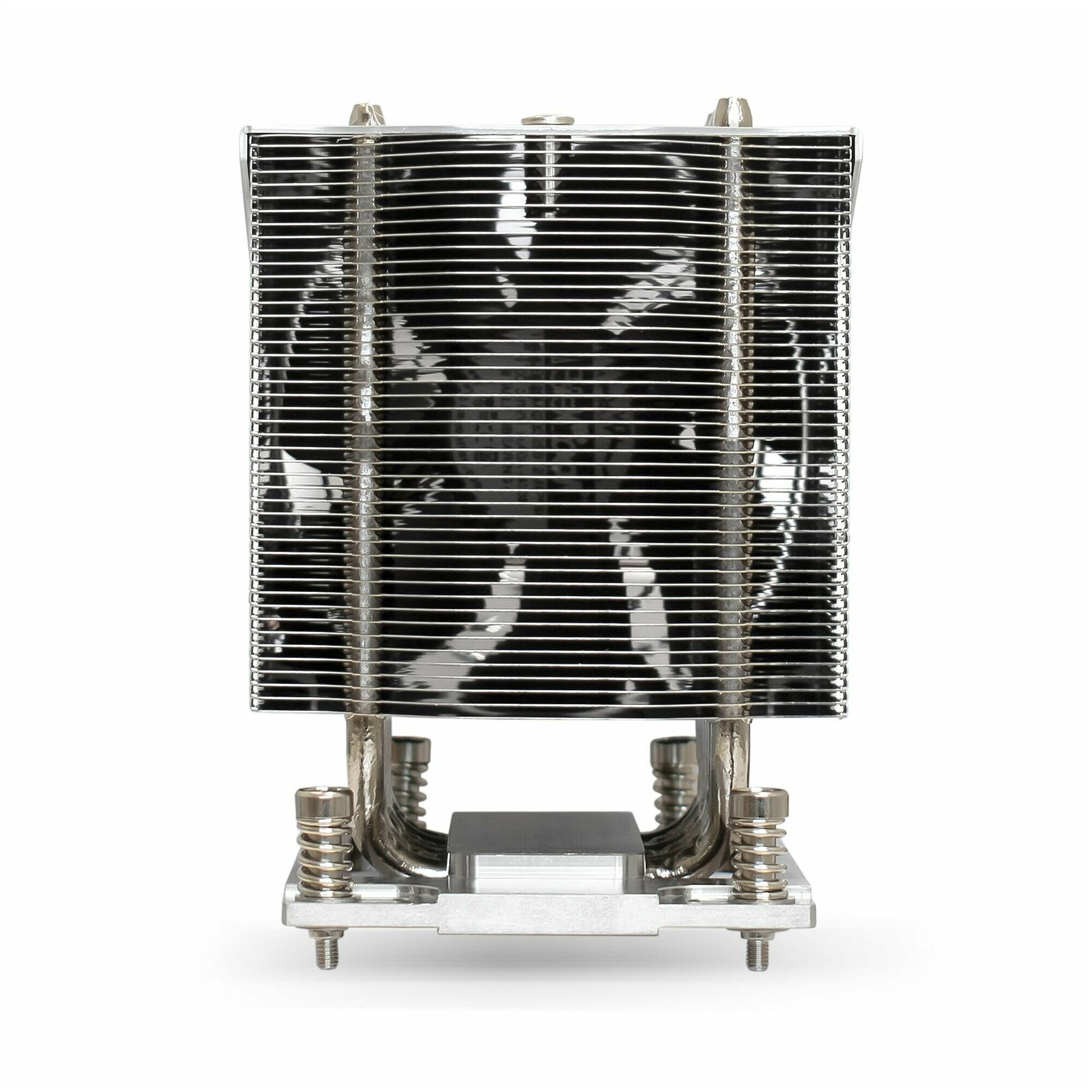 Кулер Exegate EX293437RUS LGA SP3 (Al+Cu, 92mm fan, 1900-3800RPM, 44 dBa, 4-pin PWM, TDP 280W) retail box - фото №3