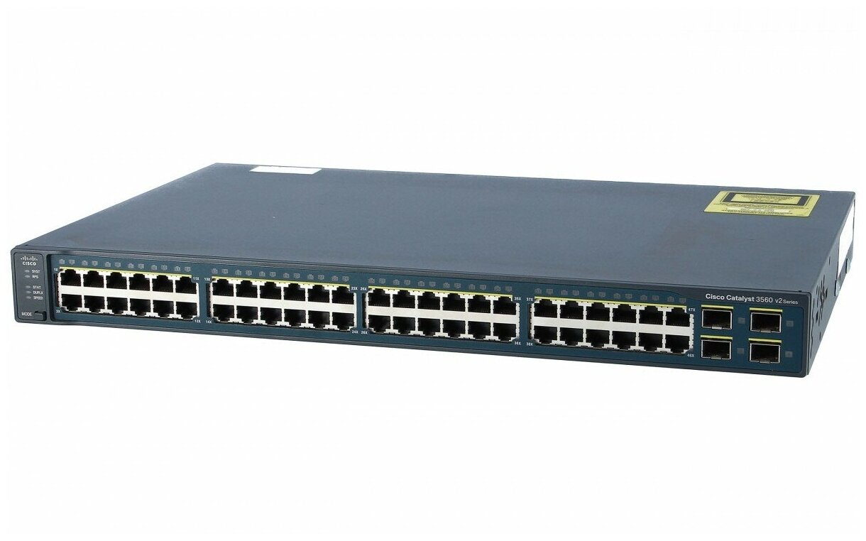 Коммутатор CISCO WS-C3560V2-48TS-E