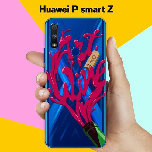 Силиконовый чехол Art of Wine на Huawei P smart Z силиконовый чехол art of wine на huawei p30