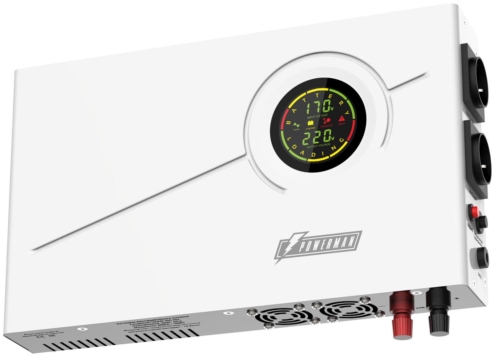 ИнтерактивныйИБПPowermanSmart800INV