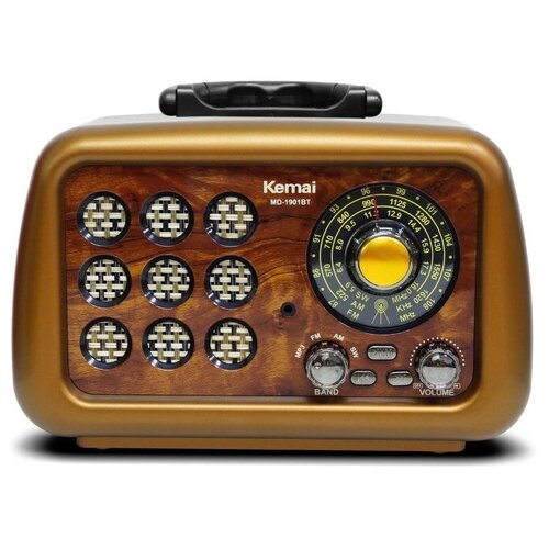 Радиоприемник Kemai MD-1901BT Радио Bluetooth USB SD ретро 349000₽