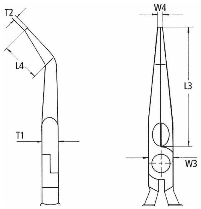 Длинногубцы Knipex - фото №3