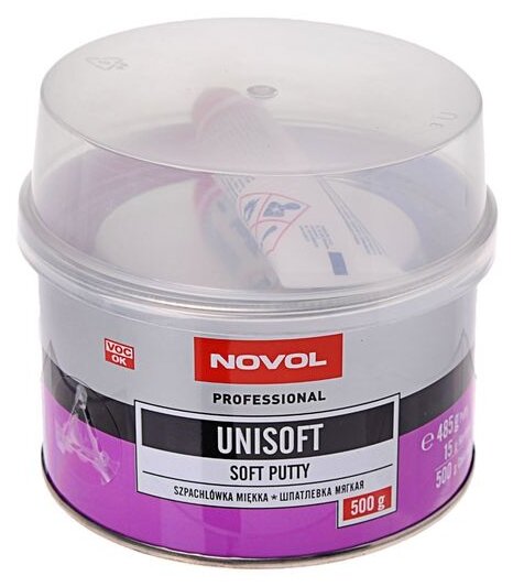 Шпатлевка "NOVOL" Unisoft (500 г) (мягкая)