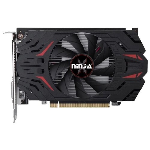 Внешняя видеокарта Sinotex Ninja Radeon RX 560 4GB (AHRX56045F), Retail видеокарта biostar radeon rx 580 8gb bulk 1284mhz pci e 3 0 8192mb 7000mhz 256 bit dvi hdmi display port va5815rv82