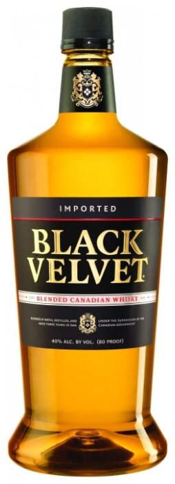 Виски Black Velvet, 0.5 л 5 лет