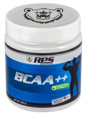 RPS Nutrition BCAA++ 200 гр., лимон-лайм