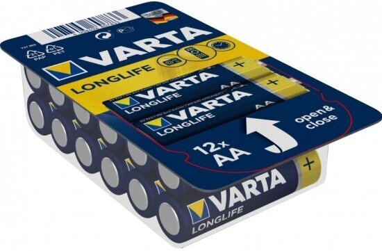 Батарейка Varta 04106101436 Alkaline 1.5V (4106) (6/60/300) - фото №6