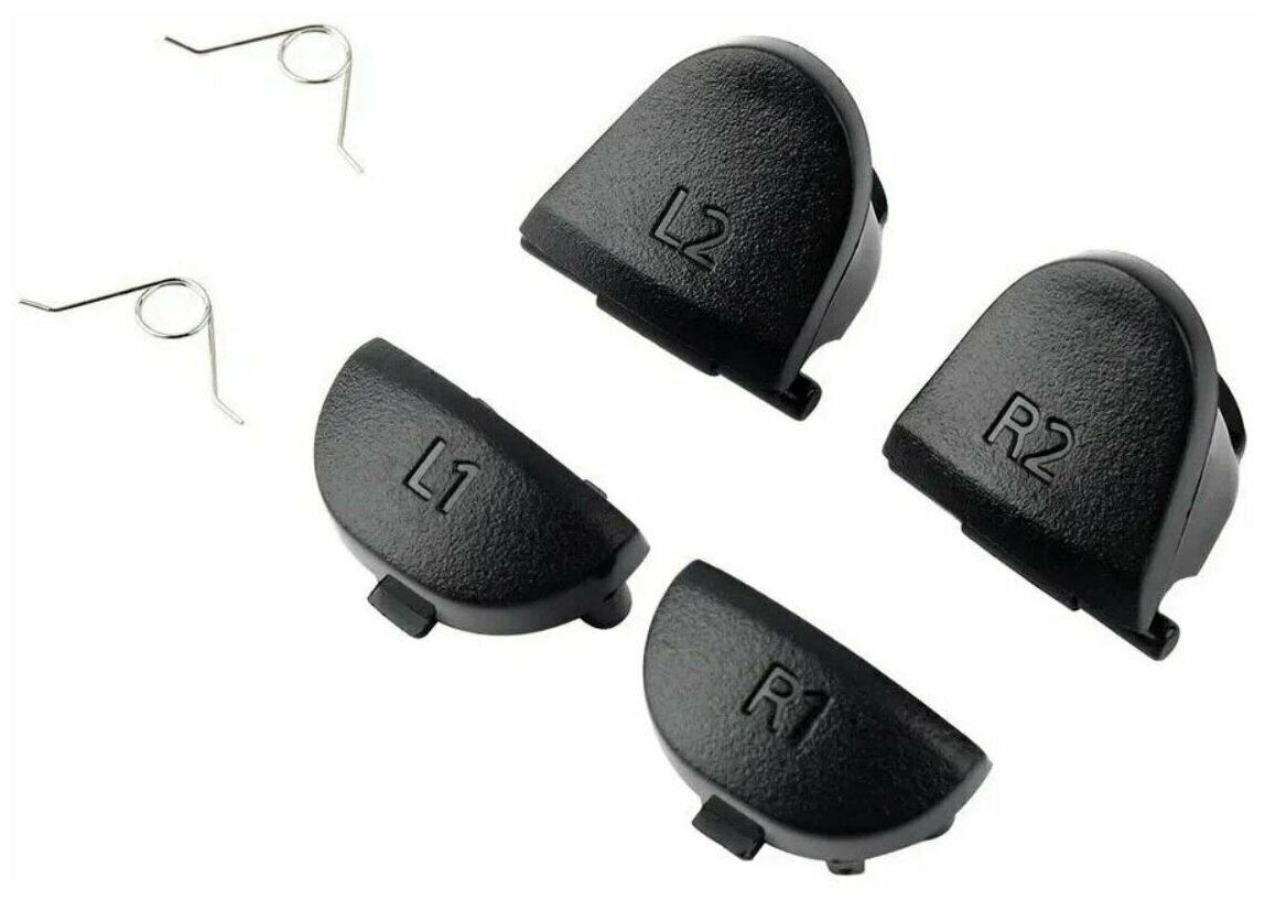 Кнопки L2 R2 L1 R1 для джойстика Sony PS4 DualShock 4, Триггеры, Курки, Пружины JDS-030 JDM-030