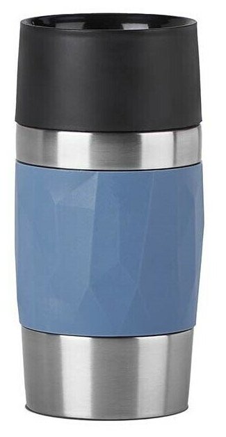 Термокружка EMSA Travel Mug Compact, 0.3 л, синий
