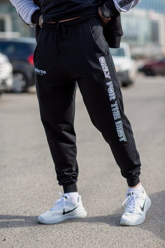 Изображение товара Брюки джоггеры Брюки Классика с вышивкой INFERNO style Б-001-003