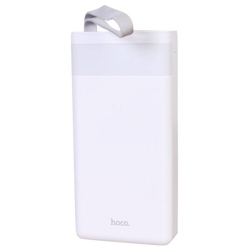 Портативный аккумулятор HOCO J73, 2A, 30000А белый мобильное зарядное устройство hoco j73 powerful desk lamp power bank 2 0а 30000mah белый 6931474739421