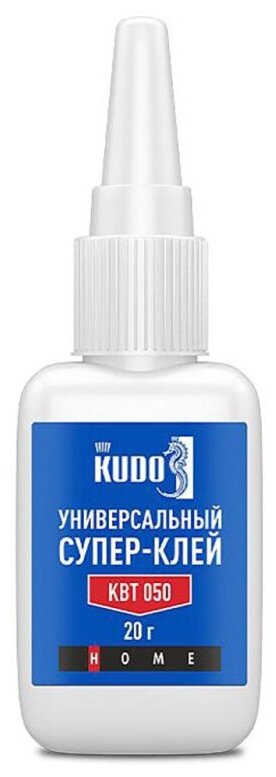 Клей универсальный секундный цианоакрилатный KUDO, 20 гр. KBT-050