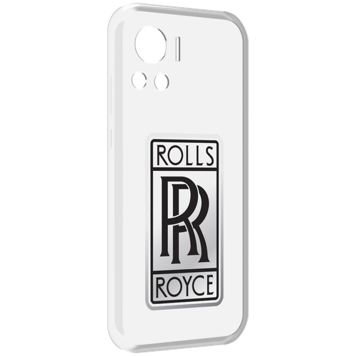 Чехол MyPads Rolls-Royce мужской для Motorola Edge 30 Ultra задняя-панель-накладка-бампер