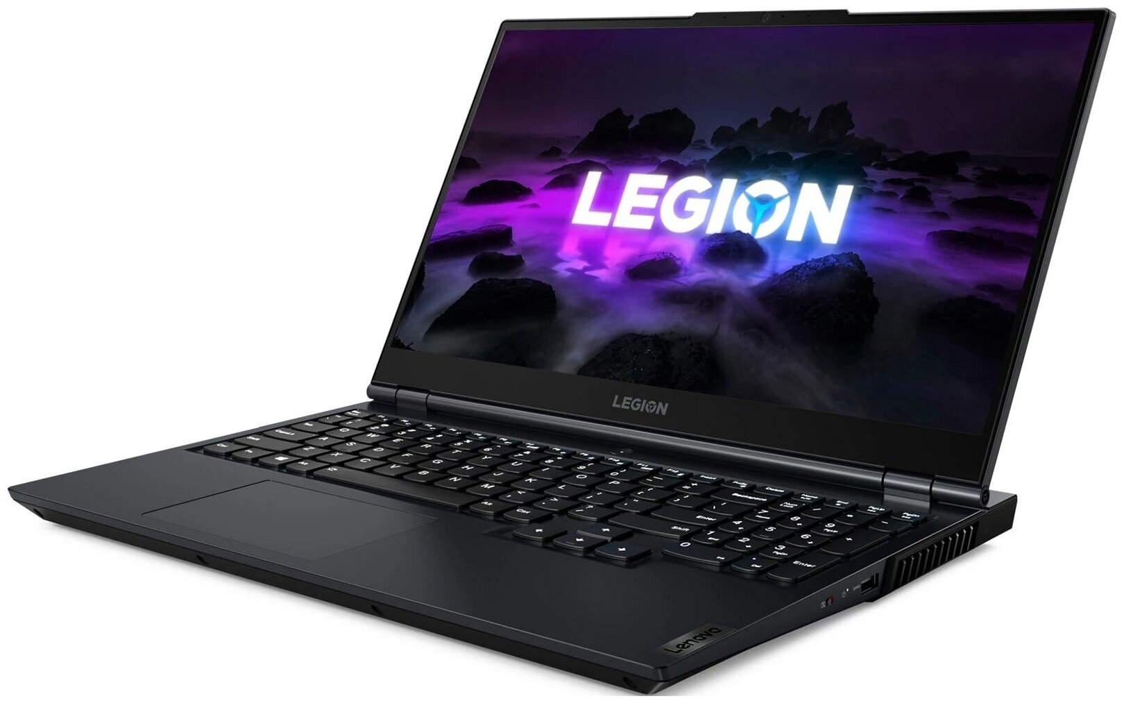 Lenovo Legion 5 15ACH6, 15.6", AMD Ryzen 5 5600H 3.3 ГГц, RAM 8 ГБ, SSD 512 ГБ, RTX 3050 TI, Win 11 H, Phantom Blue