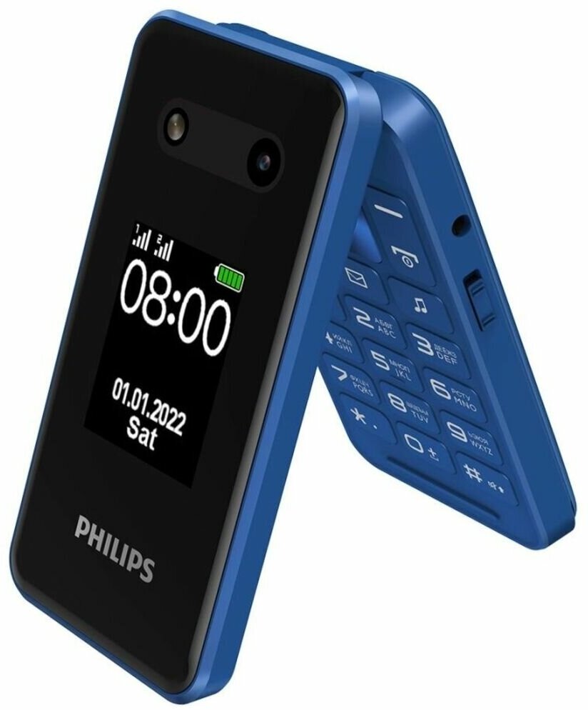 Мобильный телефон Philips Xenium E2602 Blue