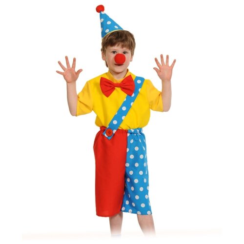 фото Костюм карнавалoff клоун чудик, s, 4-6 лет
