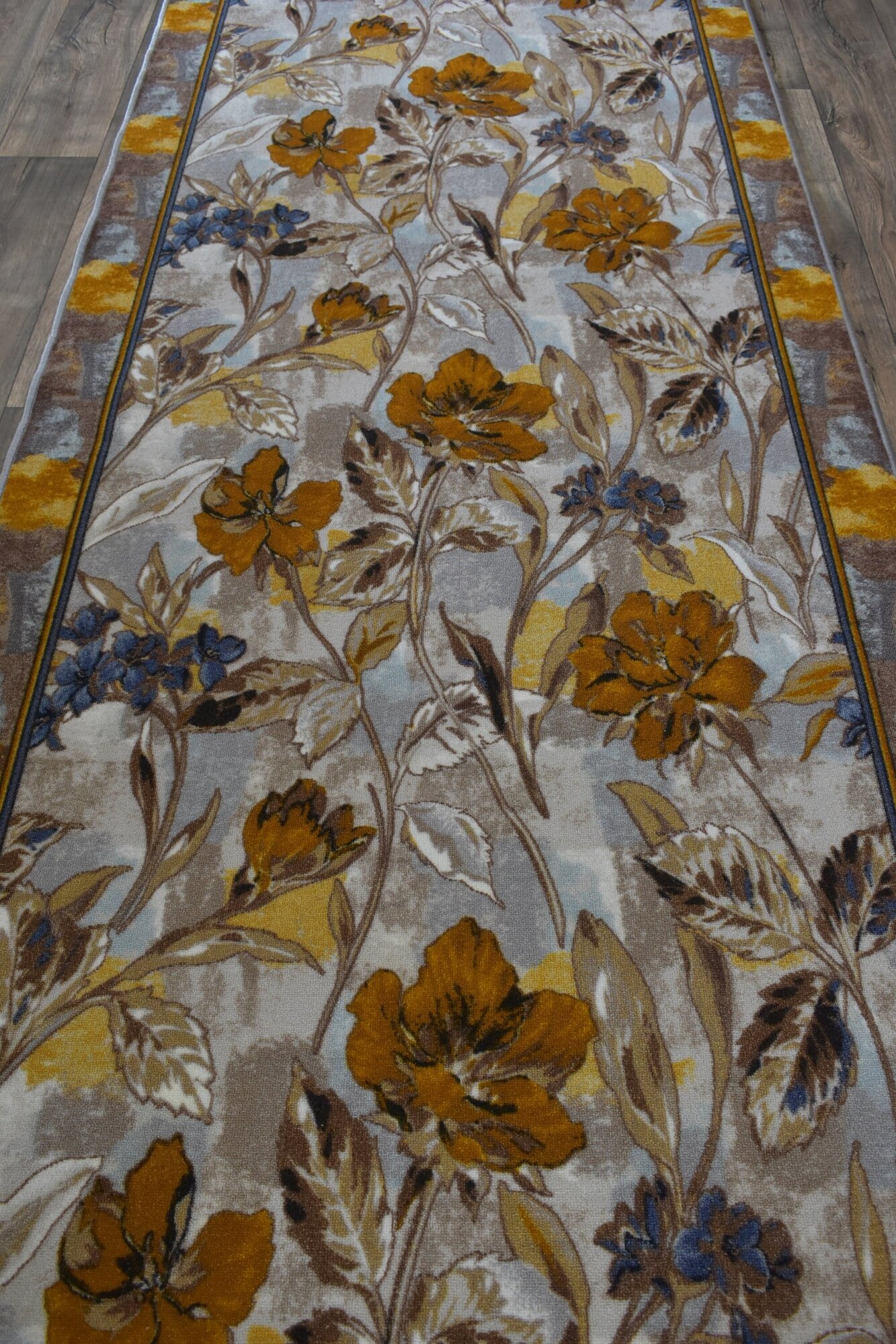Ковровая дорожка на войлоке, Витебские ковры, с печатным рисунком, 2591, 1.3*1.5 м