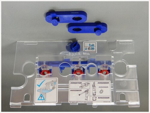Изображение товара Защитная пластина сливного бачка инсталляций PRO WC Roca / Jika AV0025700R