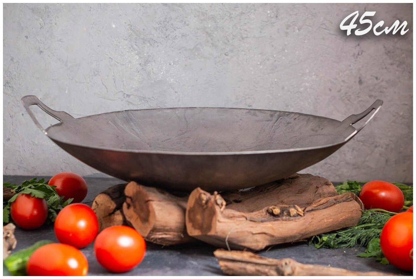 Сковорода Садж стальная 45 см — фото 1