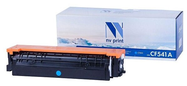 Картридж NV Print CF541A Голубой для принтеров HP Color LaserJet Pro M254dw/ M254nw/ MFP M280nw/ M281fdn/ M281fdw, 1300 страниц