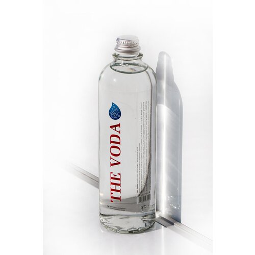 Вода природная питьевая THE VODA газированная, стекло, 6 шт. по 0,75 л