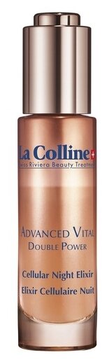 La Colline Advanced Vital Double Power Cellular Night Elixir Совершенный ночной восстанавливающий эликсир для лица с клеточным комплексом, 30 мл