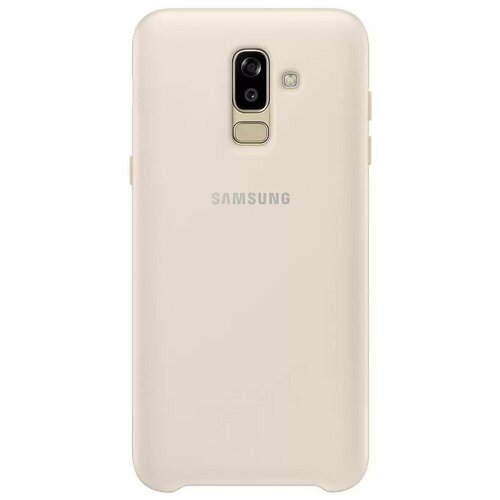 Samsung Dual Layer Cover для Galaxy J8 (2018) золотой (EF-PJ810CFEGRU)