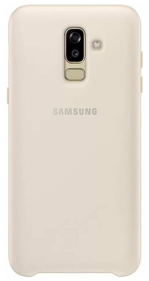 Samsung Dual Layer Cover для Galaxy J8 (2018) золотой (EF-PJ810CFEGRU)