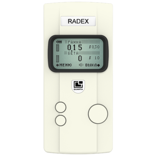 Дозиметр радиации RADEX RD1008 (индикатор радиоактивности Кварта-Рад) дозиметр радэкс рд1706 индикатор радиоактивности радиометр прибор для измерения радиации radex rd1706