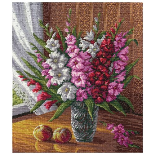 фото Panna набор для вышивания c-1174 букет гладиолусов