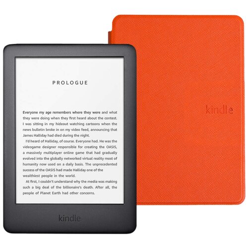Электронная книга Amazon Kindle 10 8Gb SO Black с обложкой ReaderONE Van Gogh