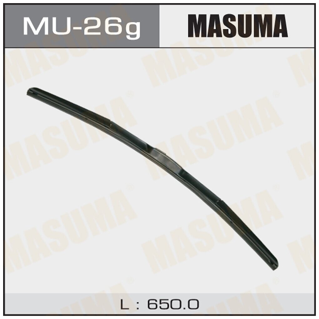 Щетка стеклоочистителя гибридная MASUMA 26"/650 мм крюк