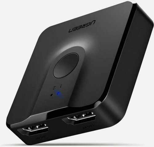 Изображение товара Разветвитель HDMI на 2 выхода/входа Ugreen CM217 (50966) поддержка 4K, 1x2/2x1