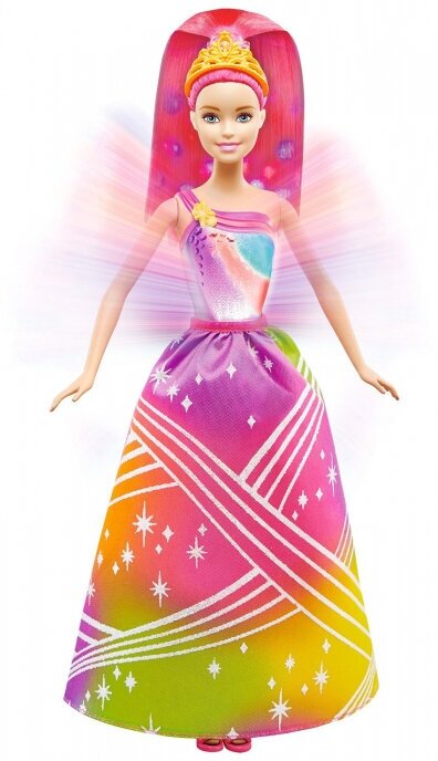 Кукла Барби Дримтопия «Радужная принцесса с волшебными волосами» Barbie