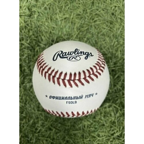 Настоящий бейсбольный мяч Rawlings (PRO кожа)