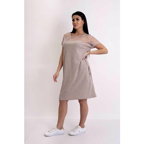 платье lika dress размер 56 58 черный Платье Lika Dress, размер 58, бежевый