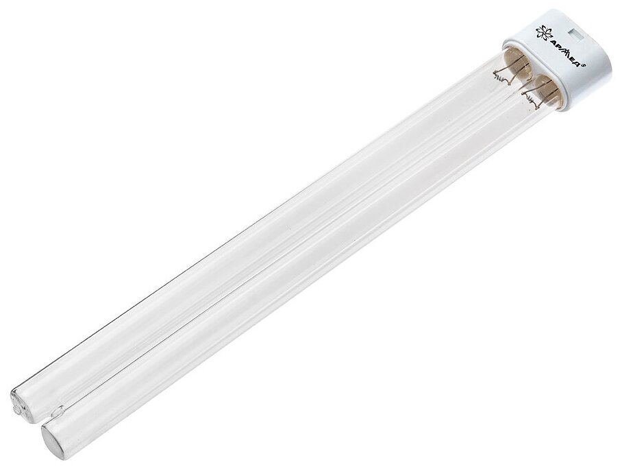Лампа ультрафиолетовая бактерицидная для рециркулятора Армед UVC H-18W (2G11, 18 Вт) УФ лампа для дезинфекции и обеззараживания воздуха