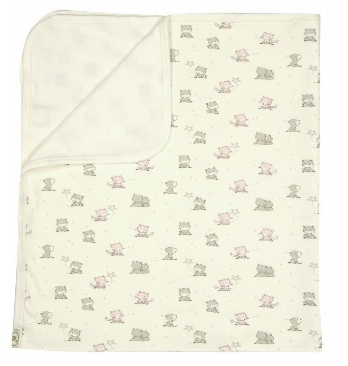 Плед Forest kids Air Blanket 85х95 см Зверьки/Розовый