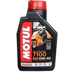 Синтетическое моторное масло Motul 7100 4T 10W40 - изображение