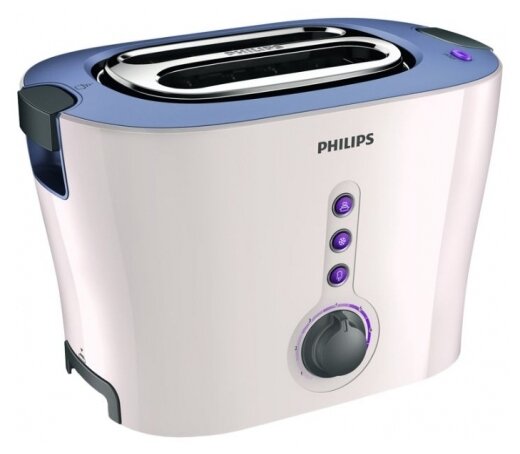 Тостер Philips HD 2630, белый/синий